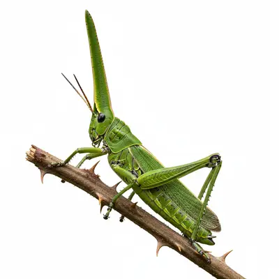 The Cone-Headed Grasshopper
