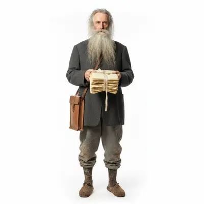 Extraordinary-looking man