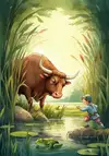 [THE FROGS AND THE BULL.](#contents)