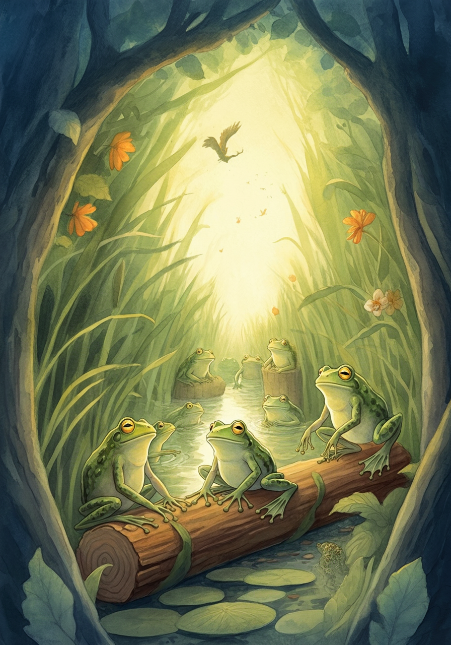 The Frogs Asking for a King