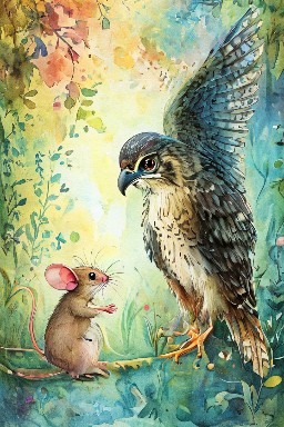 The Mouse, the Frog, and the Hawk