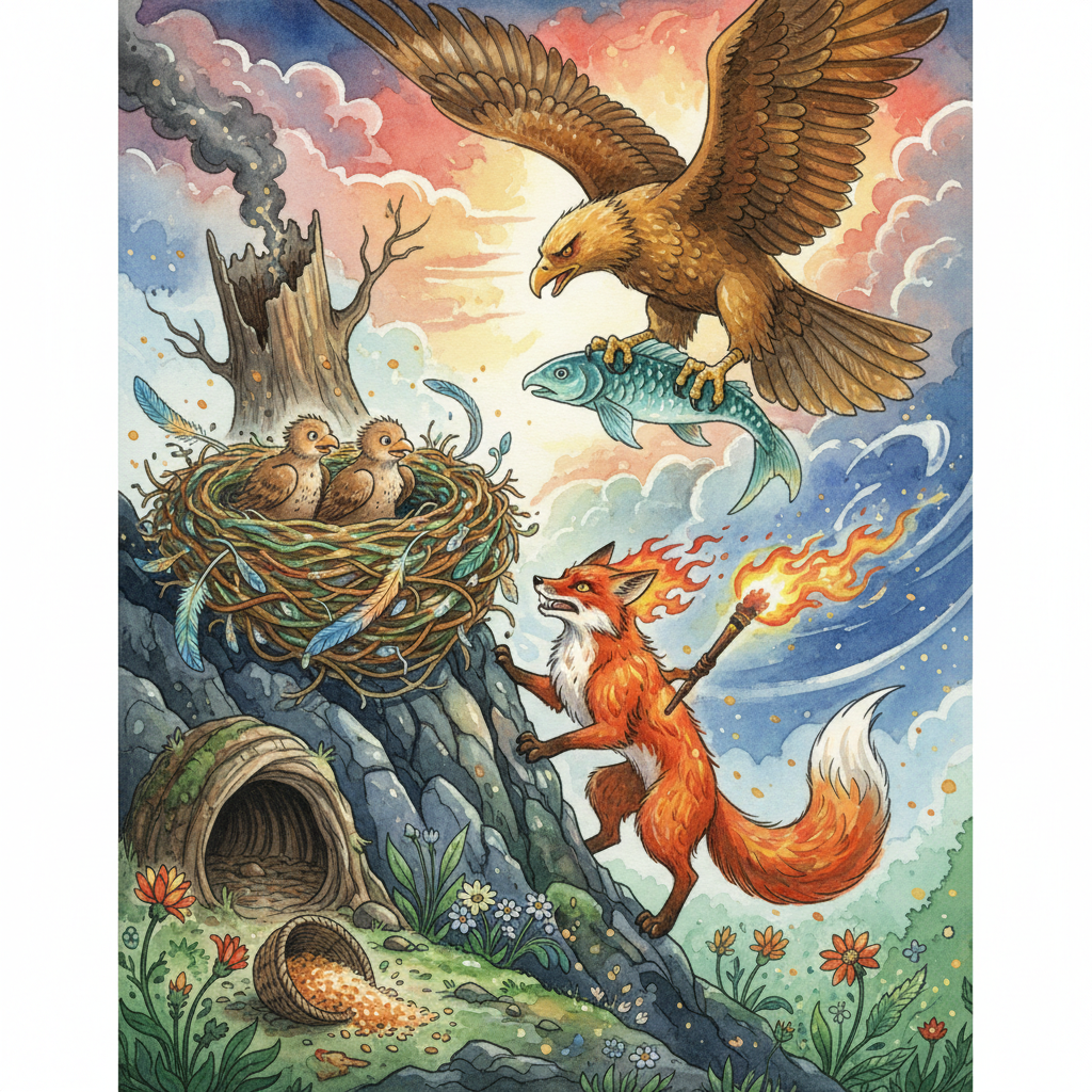 THE EAGLE and THE FOX