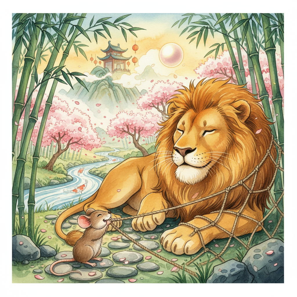 THE LION and THE MOUSE