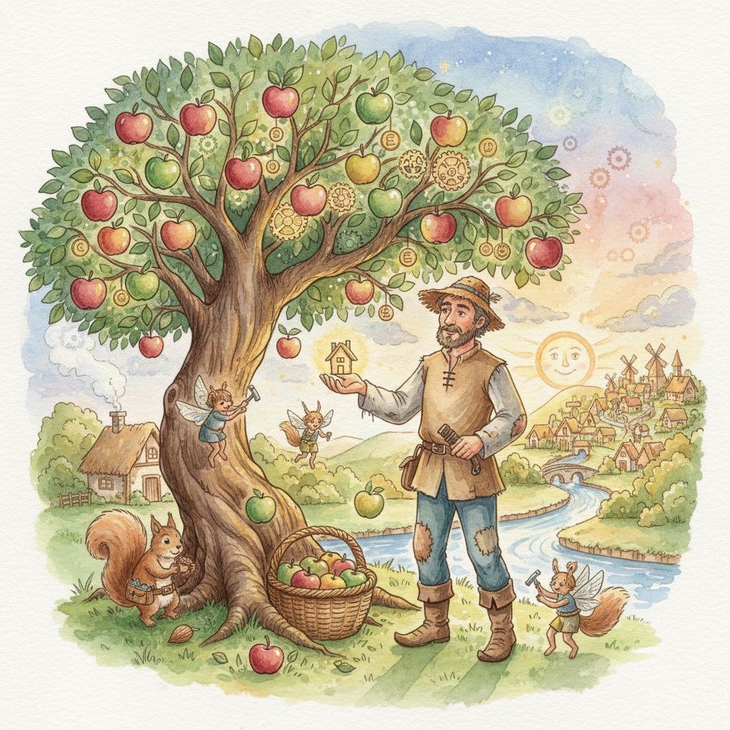 THE PEASANT and THE APPLE-TREE