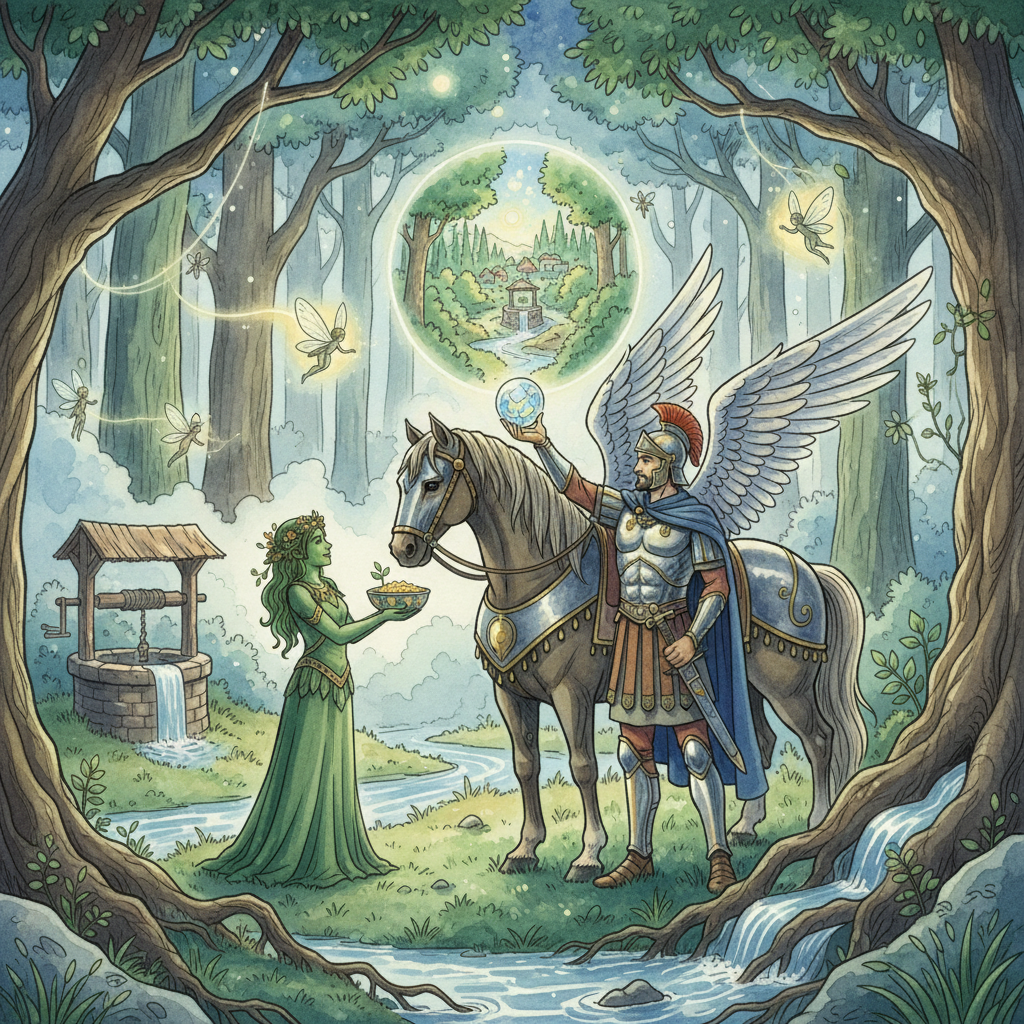 THE SOLDIER and HIS HORSE