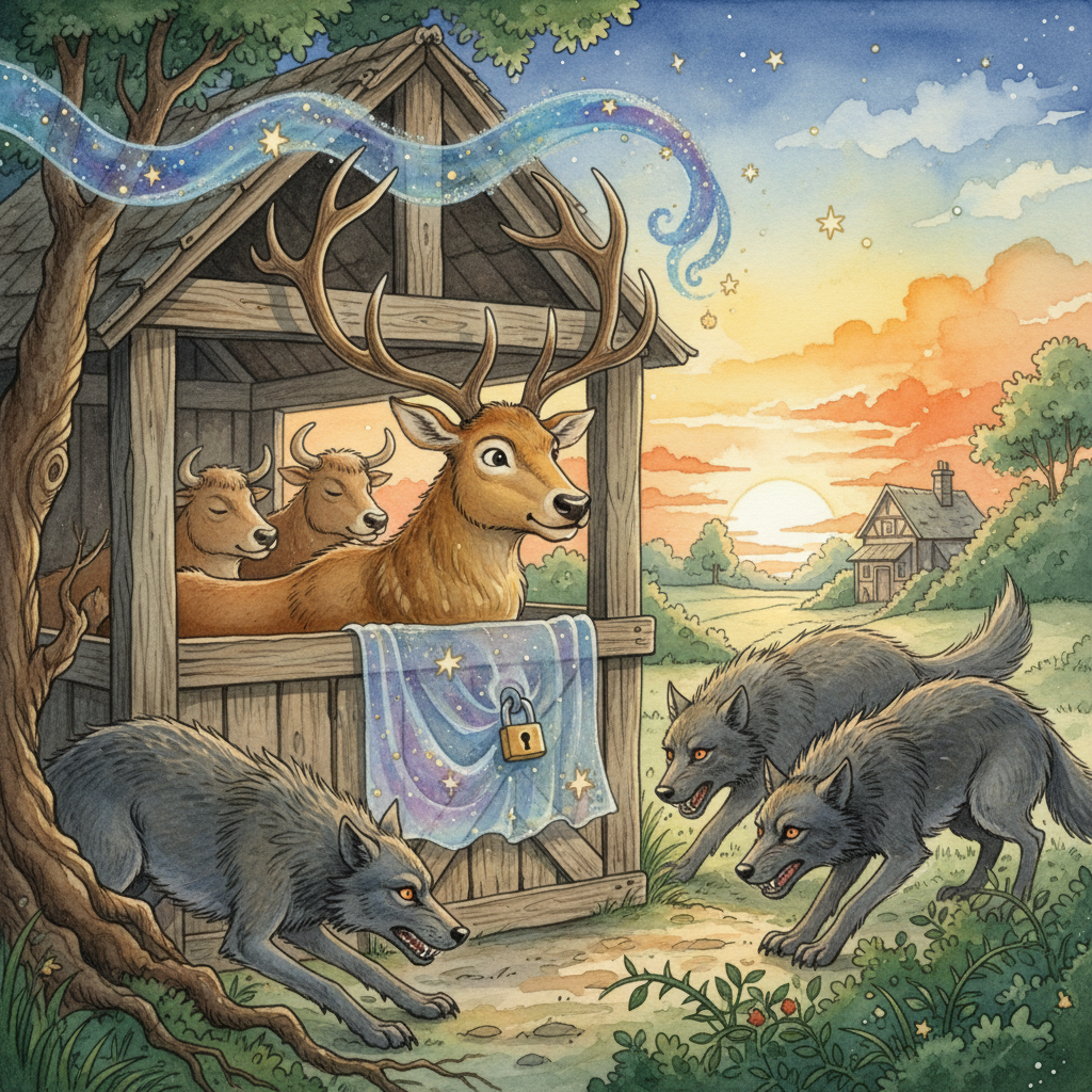 THE STAG in THE OX-STALL