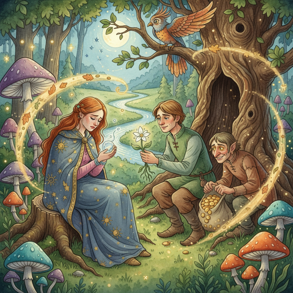 THE WOMAN and THE FARMER