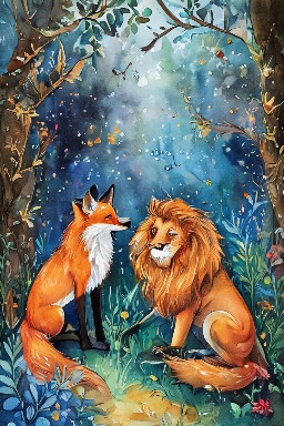 THE FOX and THE LION