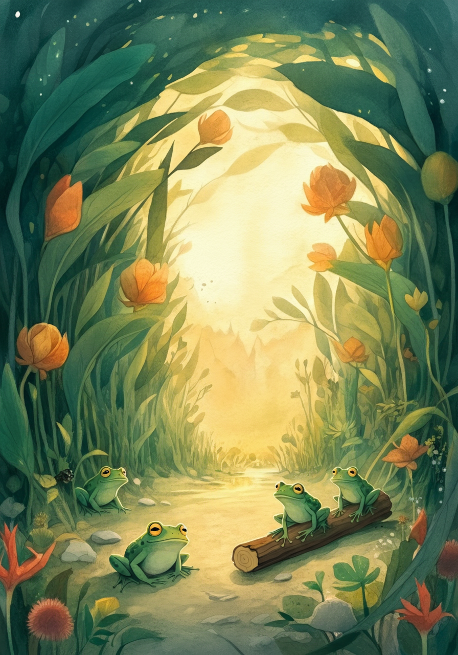 THE FROGS WHO ASKED for a KING