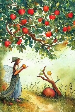 THE PEASANT and THE APPLE TREE