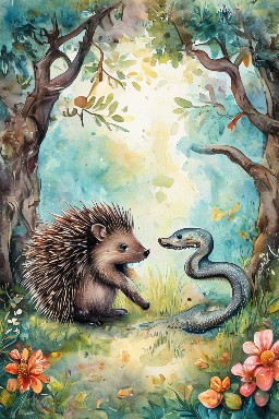 THE PORCUPINE and THE SNAKES