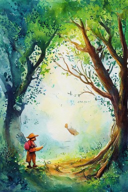 THE WOODMAN and THE TREES