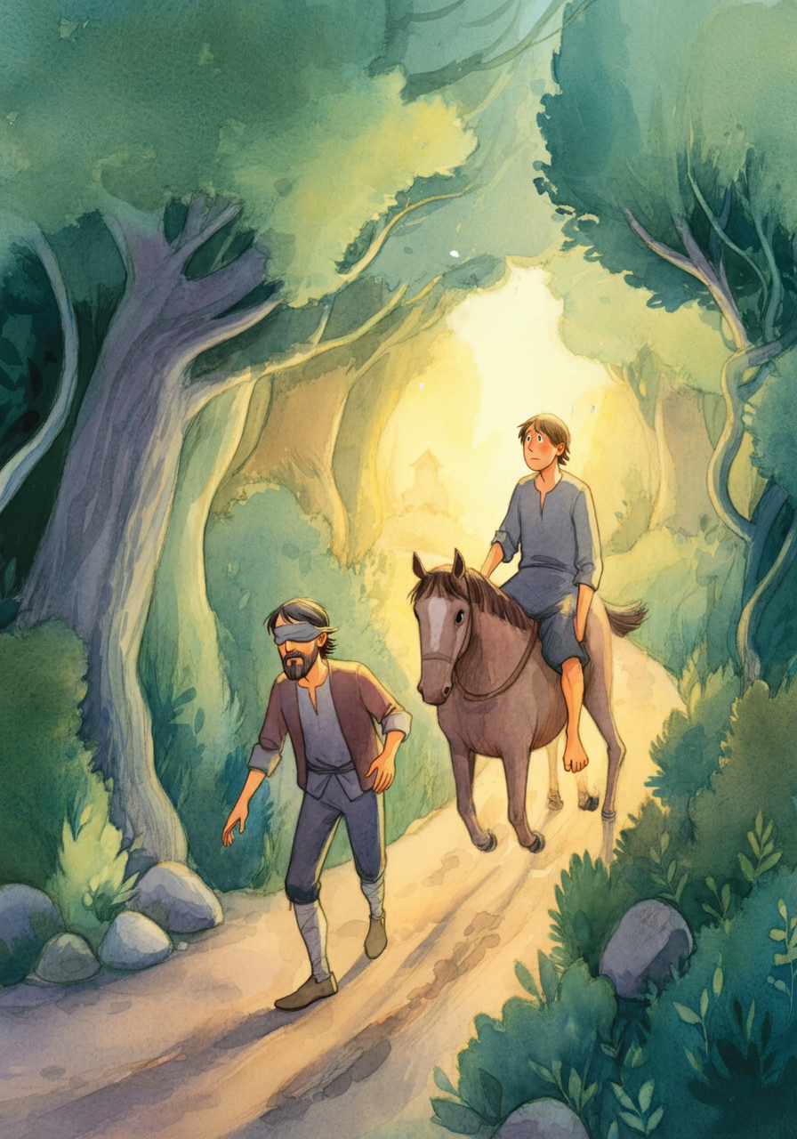 THE BLIND MAN and THE LAME MAN