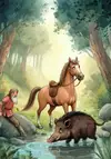 THE BOAR AND THE HORSE