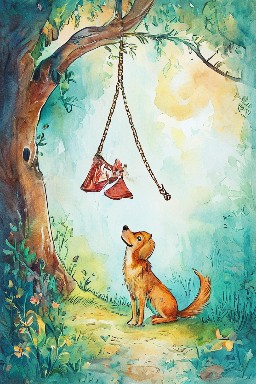 THE DOG WHO WAS HUNG