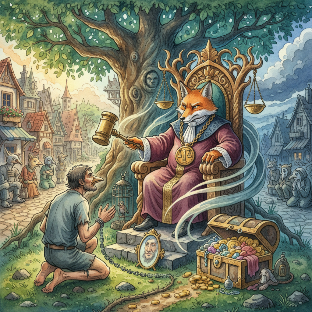 THE JUDGE and THE POOR MAN