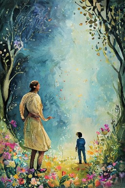 THE MAN, HIS SON, and HIS ASS