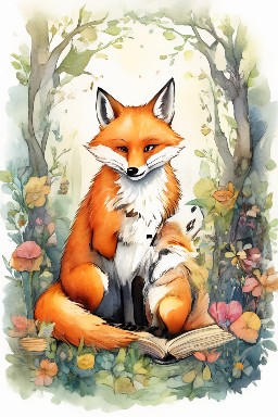 THE OLD FOX and HER YOUNG ONE