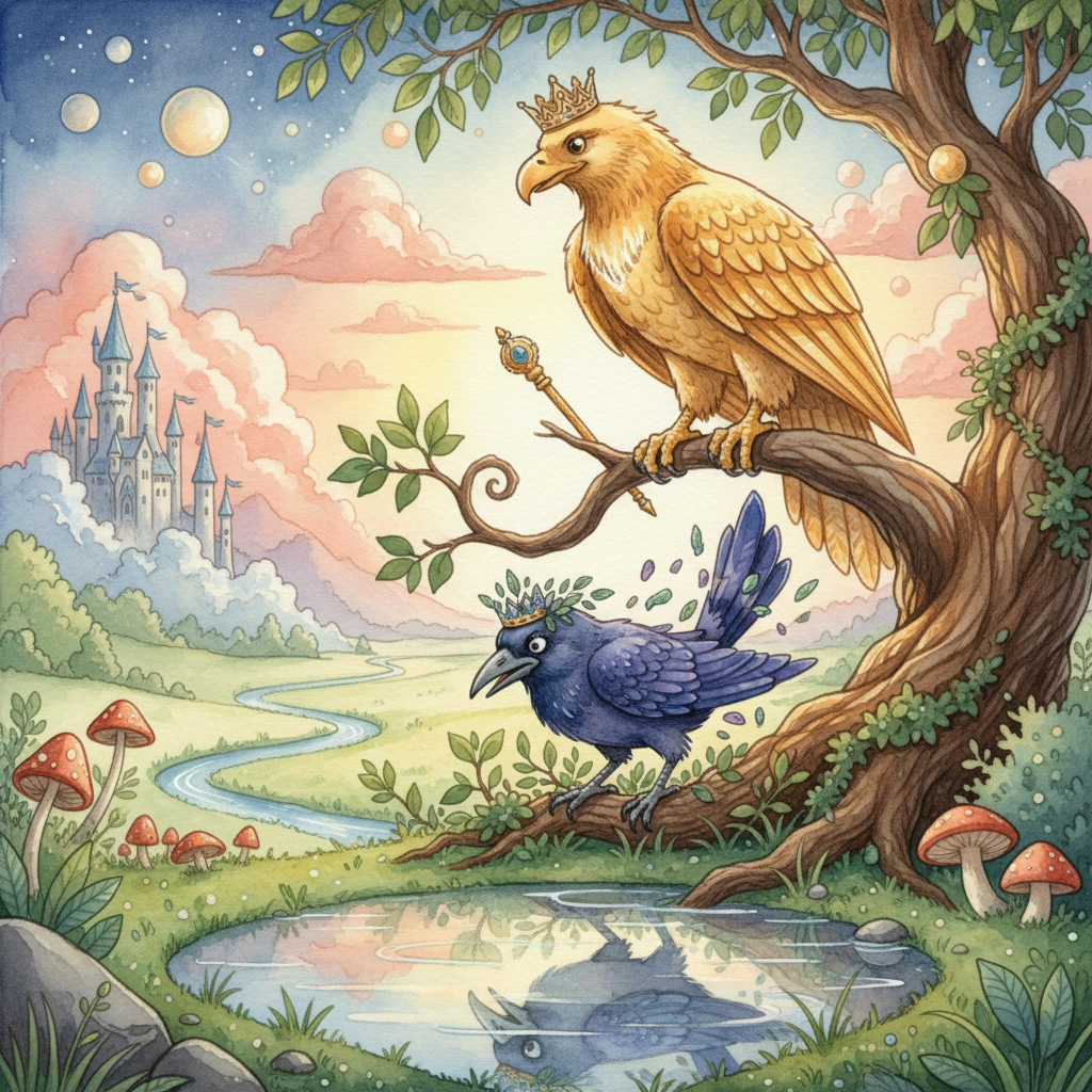 THE EAGLE and THE JACKDAW