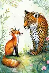 THE FOX AND THE LEOPARD