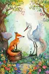 THE FOX AND THE STORK