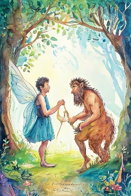 THE MAN and THE SATYR