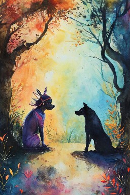 THE DOG and THE SHADOW