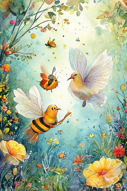 THE DOVE and THE BEE