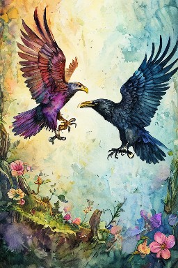 THE EAGLE and THE CROW