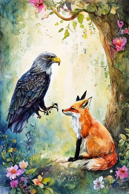 THE EAGLE and THE FOX