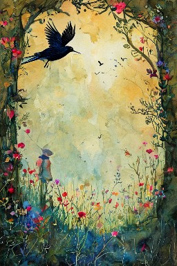 THE FOWLER and THE BLACKBIRD