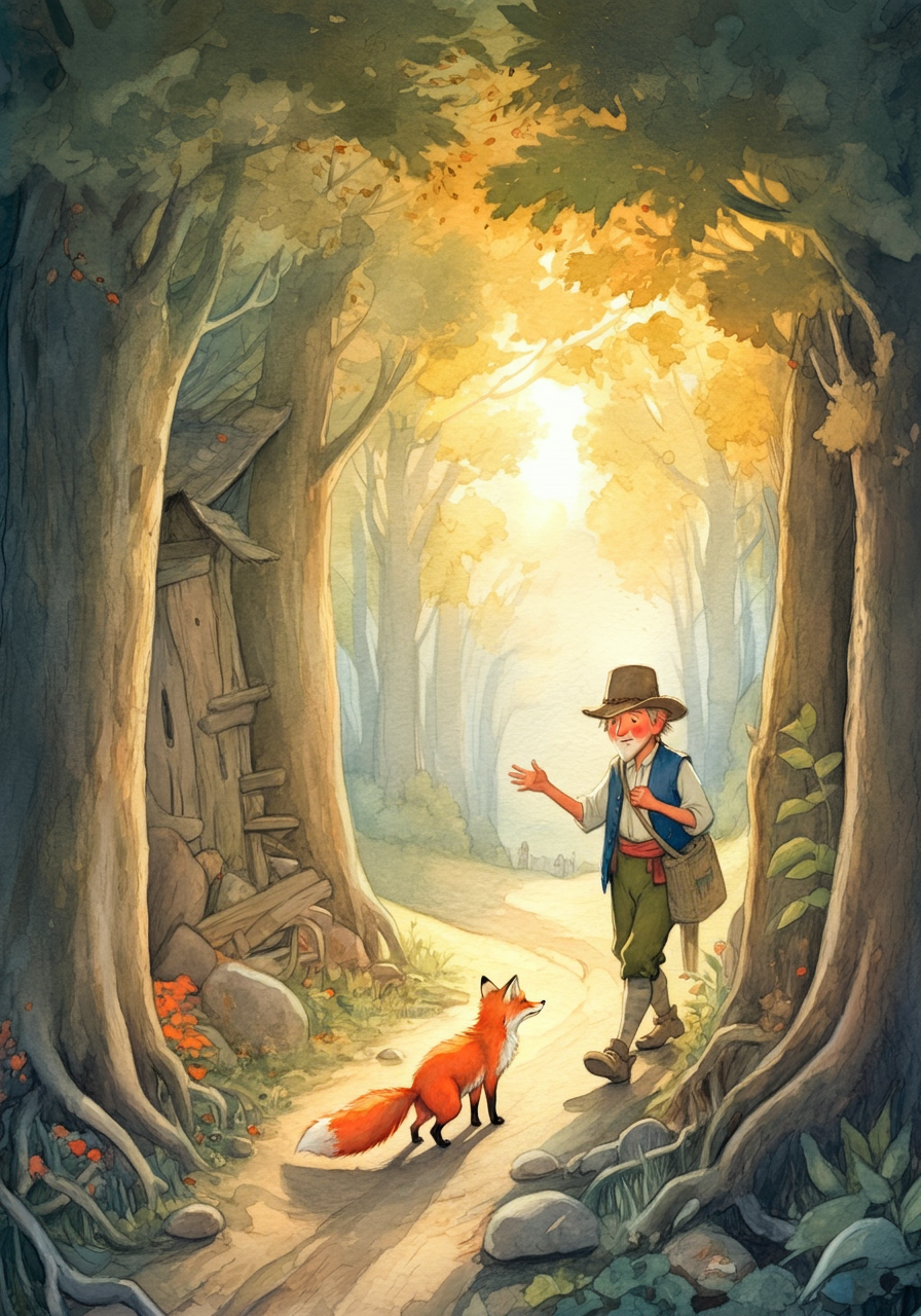 THE FOX and THE COUNTRYMAN