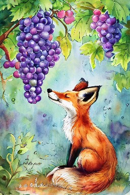 THE FOX and THE GRAPES
