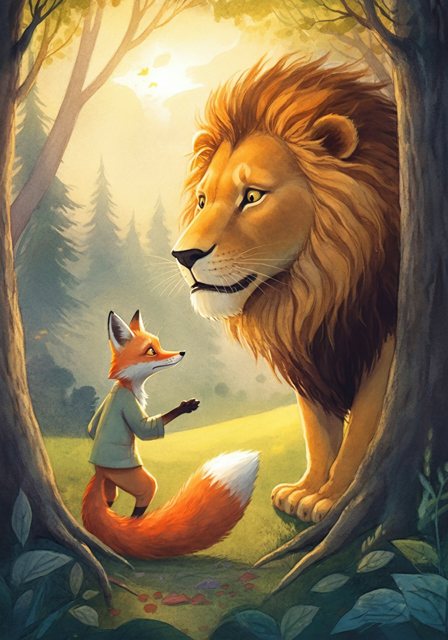 THE FOX and THE LION