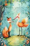 THE FOX AND THE STORK