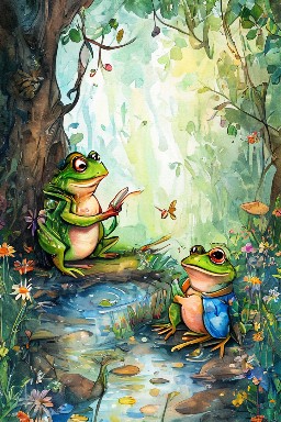 THE FROGS and THEIR KING