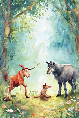 THE GOAT, THE KID, and THE WOLF