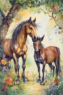 THE HORSE and THE ASS