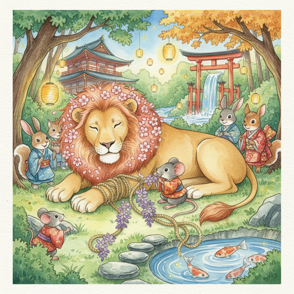 THE LION and THE MOUSE