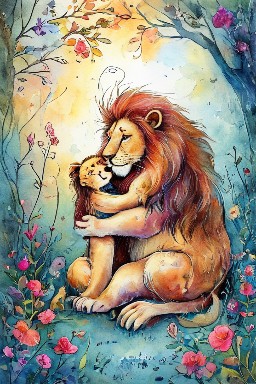 THE LION in LOVE