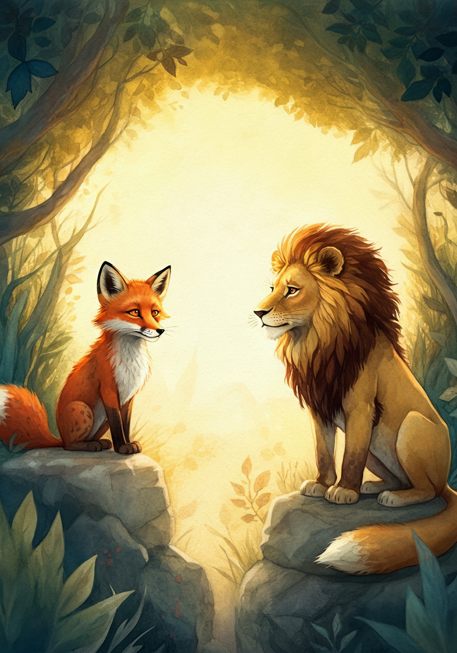 THE LIONESS and THE FOX