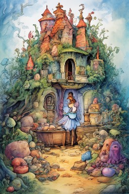 THE MISER and HIS TREASURE