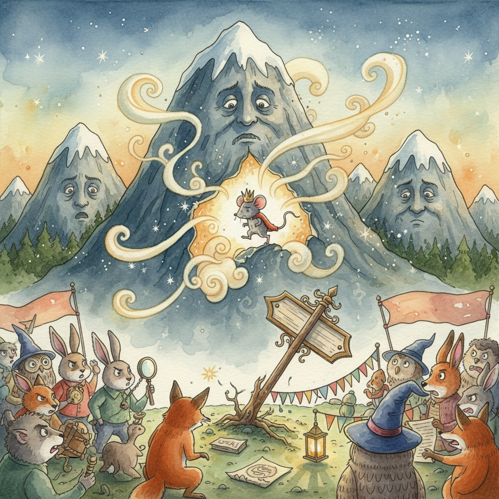 THE MOUNTAINS in LABOUR