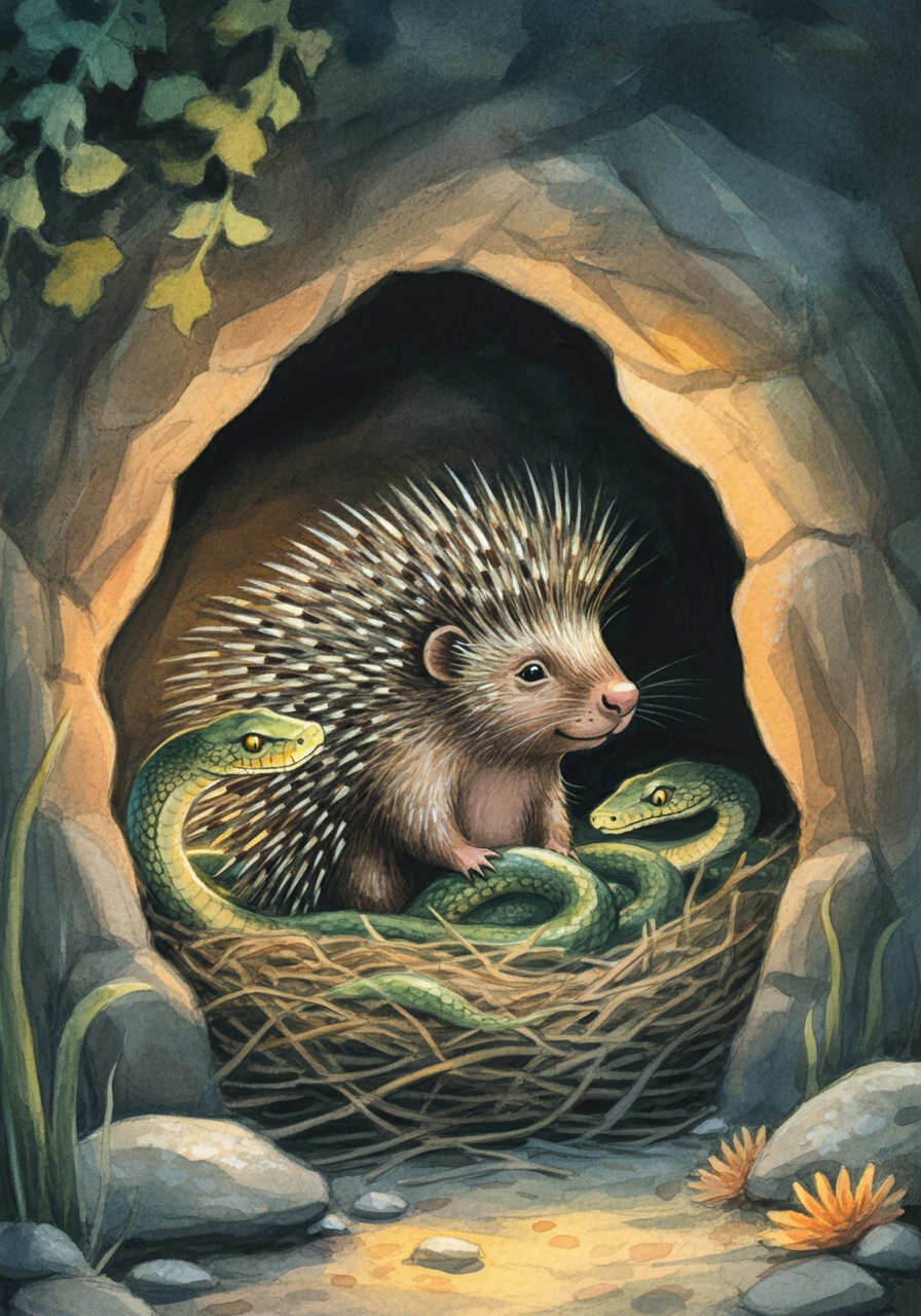 THE PORCUPINE and THE SNAKES
