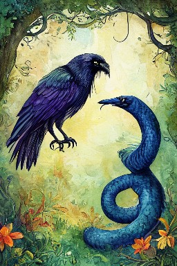 THE RAVEN and THE SERPENT