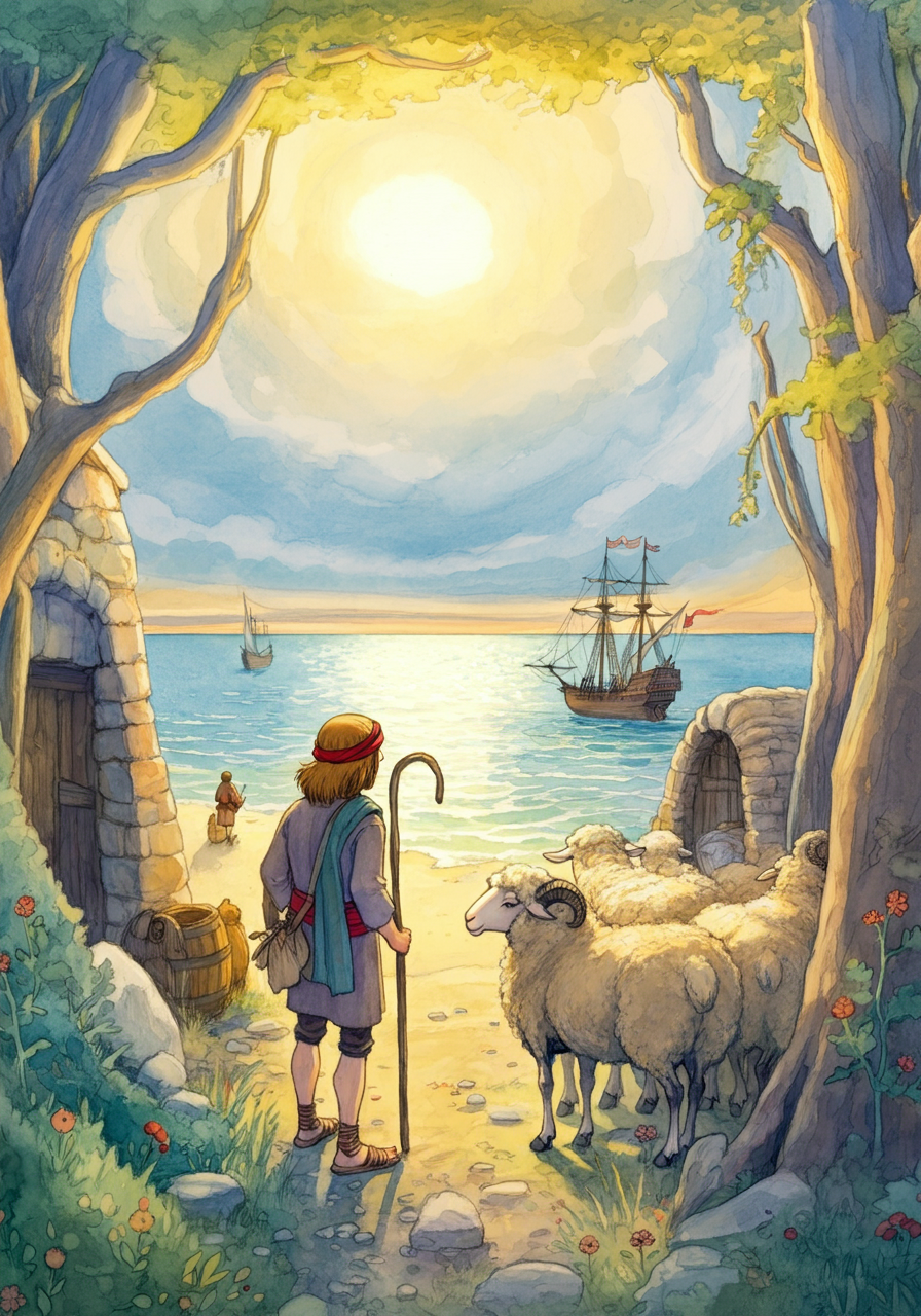 THE SHEPHERD TURNED MERCHANT