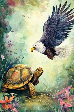 THE TORTOISE and THE EAGLE