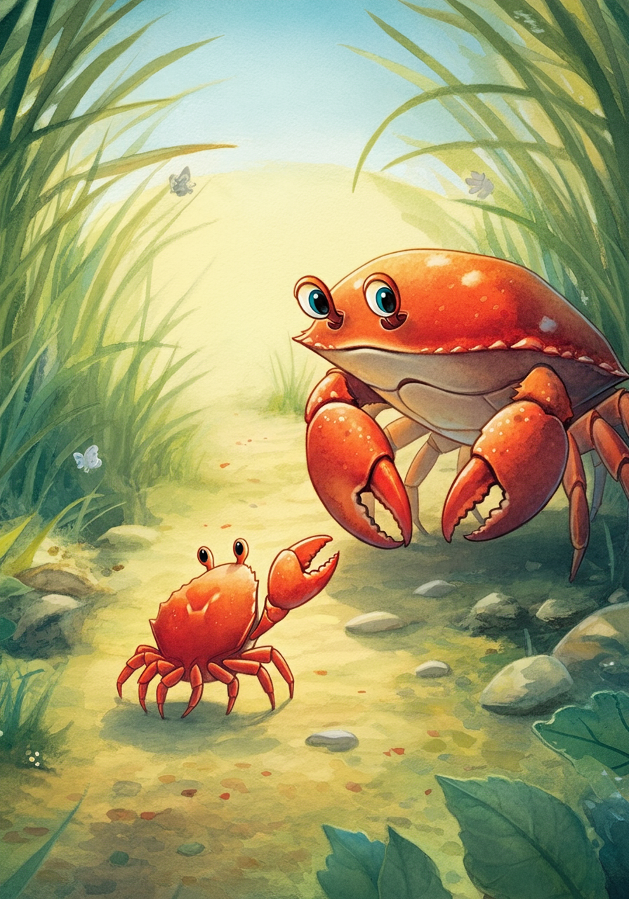 THE TWO CRABS