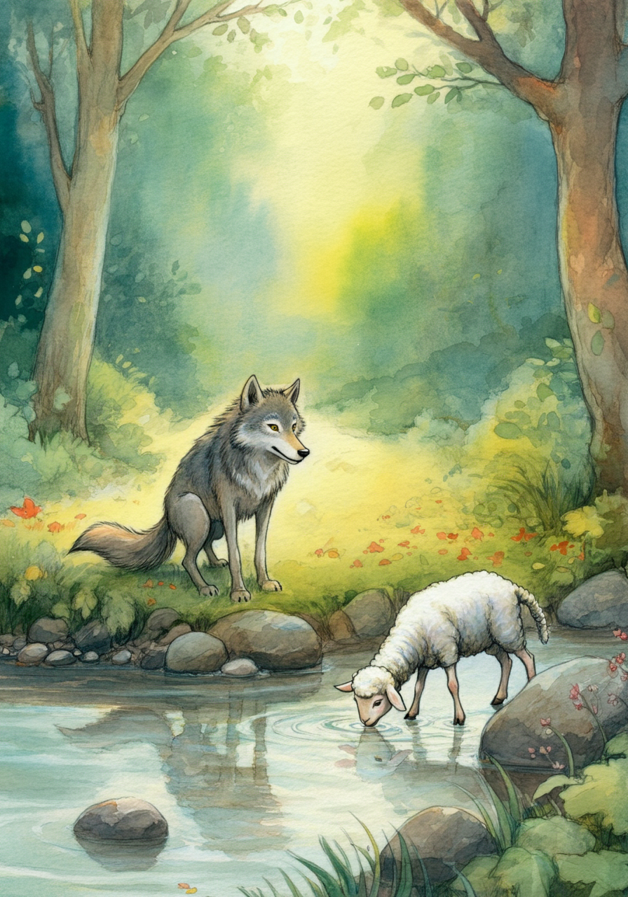 THE WOLF and THE LAMB