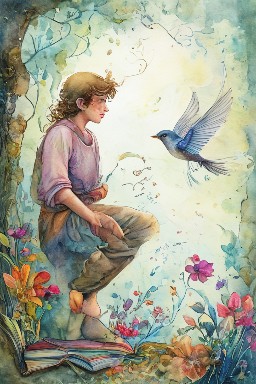 THE YOUNG MAN and THE SWALLOW